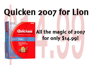 Quicken 2007 For Mac Lion Download